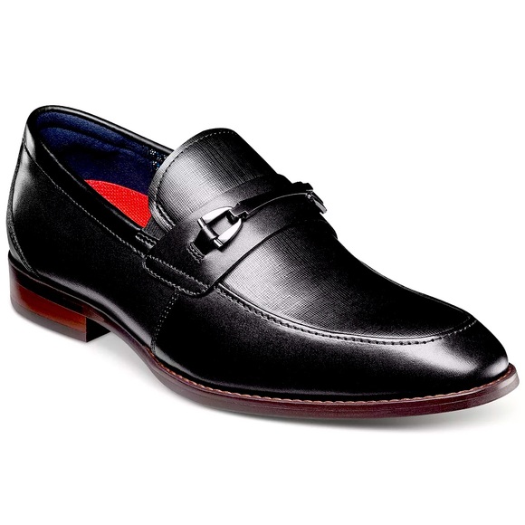 🦋NIB🦋Stacy Adams Kaylor‎ Black Men’s Loafer Size M